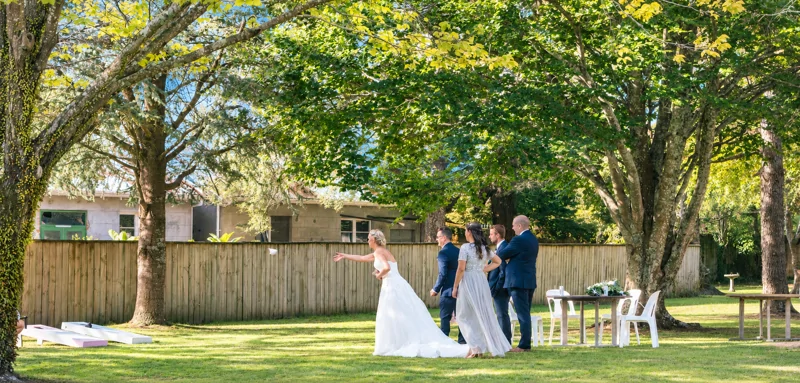 ascot lawn wedding image