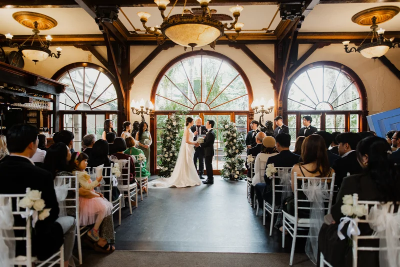 auckland wedding venue indoor ceremony photography