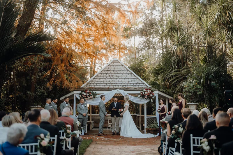 kumeu wedding venue outdoor ceremony autumn