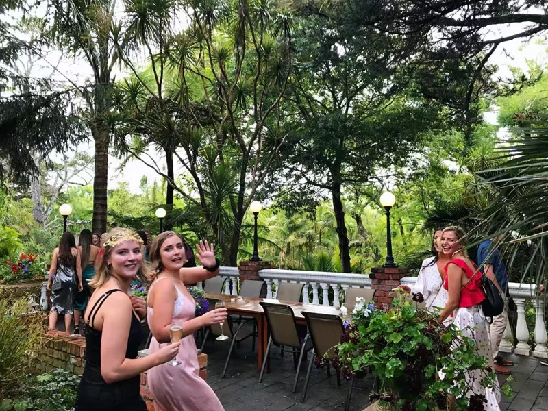 outdoor function venues auckland garden event