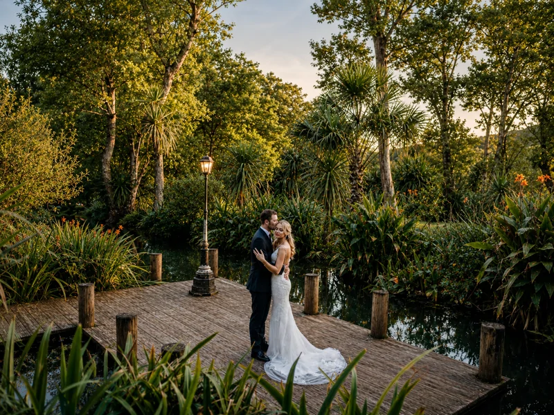 wedding ceremony venue auckland jetty lake