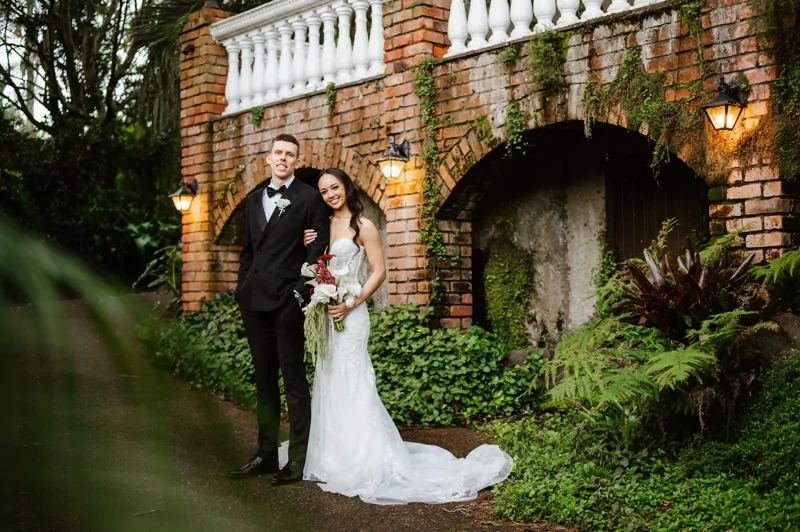 wedding venue auckland garden archways