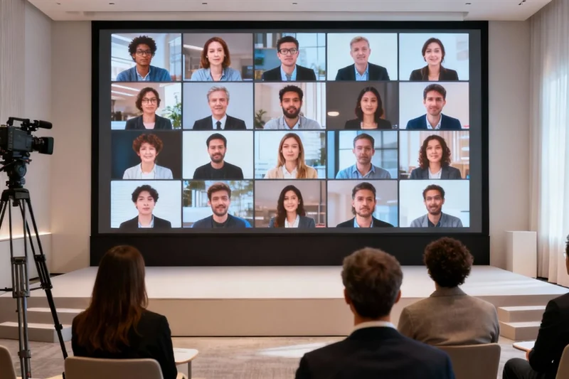 Corporate Event - Hybrid Event Technology
