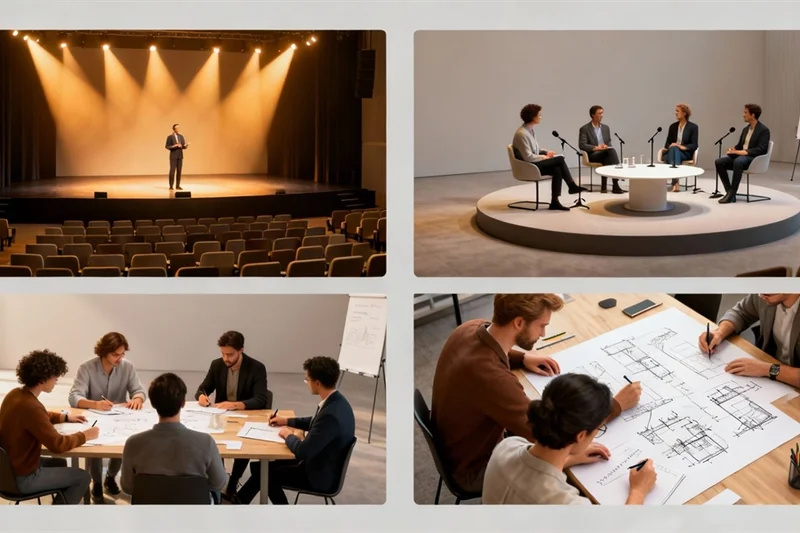 Panels Vs Keynotes Vs Workshops: A Guide for NZ Event Planners
