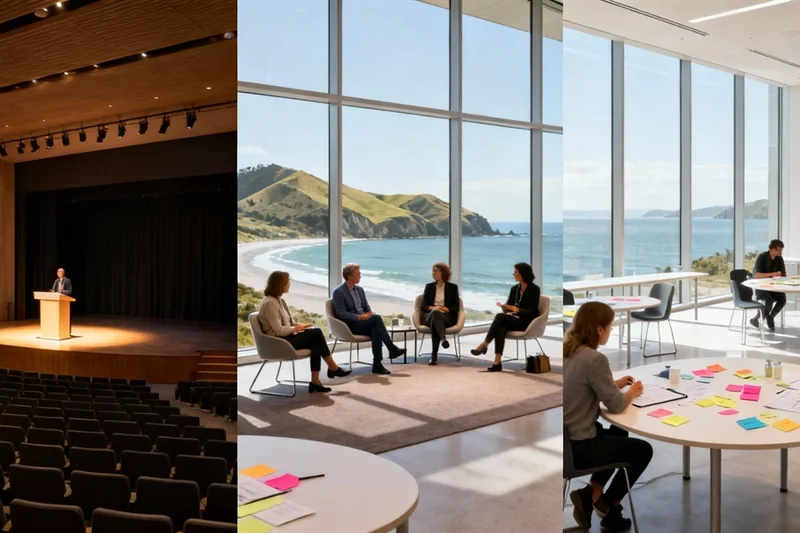 Keynotes vs Panels vs Workshops