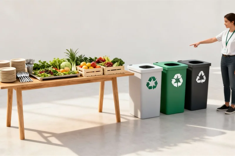 Sustainable Corporate Event - catering and waste planning