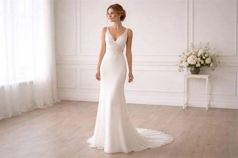 Wedding Dress - Sheath