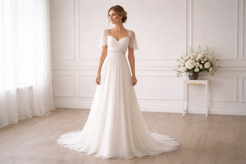 Wedding Dress - Empire Waist