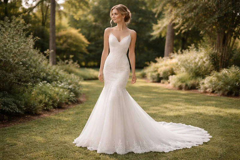 Wedding Dress - Trumpet