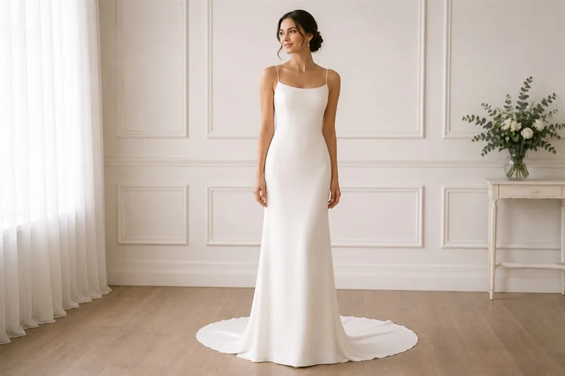 Wedding Dress - Column/Straight