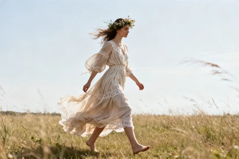 Wedding Dress - Bohemian/Boho-Chic