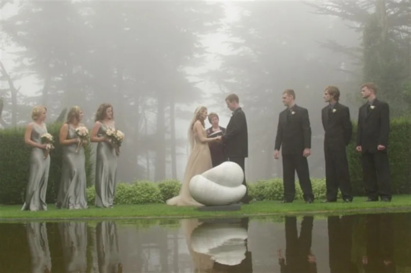 Larnach Castle - outdoor ceremony