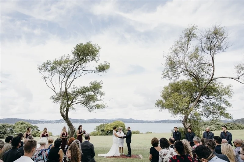Waitangi Treaty Grounds wedding ceremony