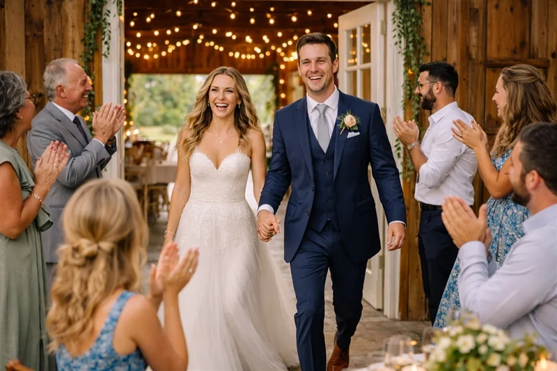 Wedding Reception - The Entrance