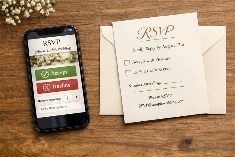 Wedding RSVPs