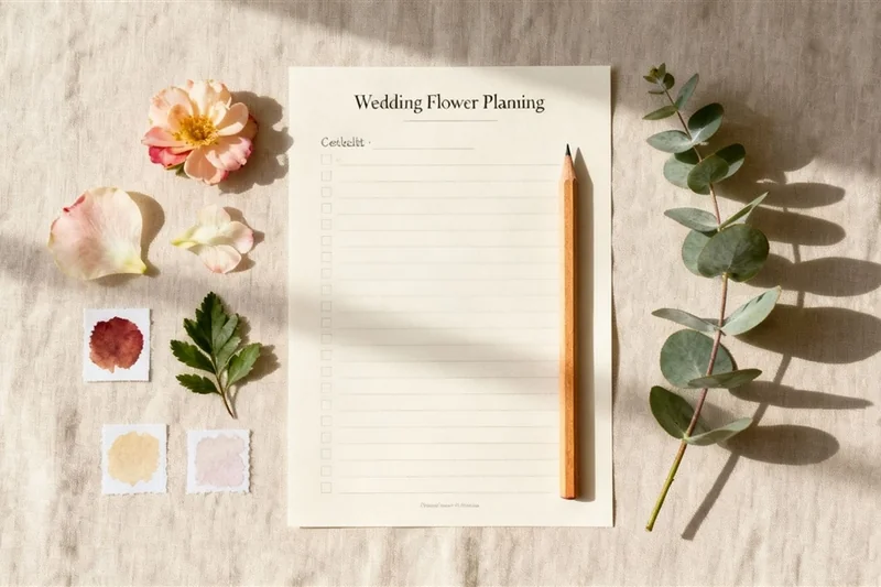 Planning your wedding flowers