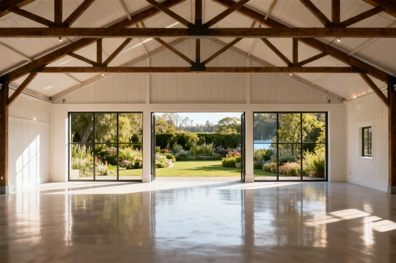 Wedding themes - blank canvas venue