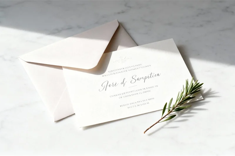 Wedding invitation