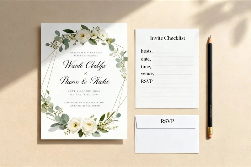 Wedding invitation
