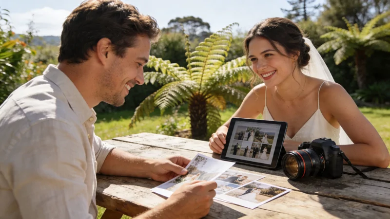 Choosing a wedding photographer in NZ